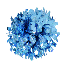 Помпон шарообразный голографический G-1-2 небесный